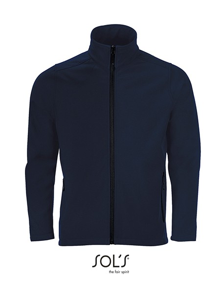 S-01195-Mens Softshell Zip Jacket Race