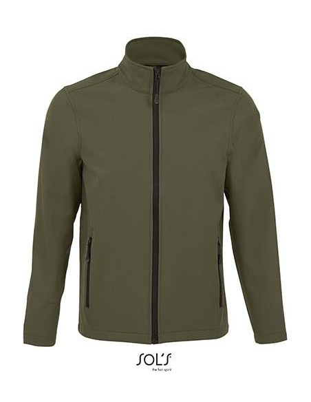 S-01195-Mens Softshell Zip Jacket Race