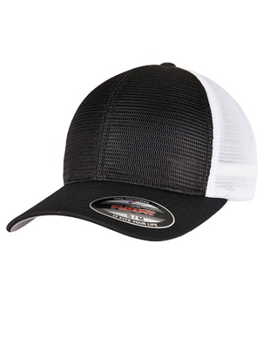 FLE-360T-Flexfit 360 Omnimesh Cap 2-Tone