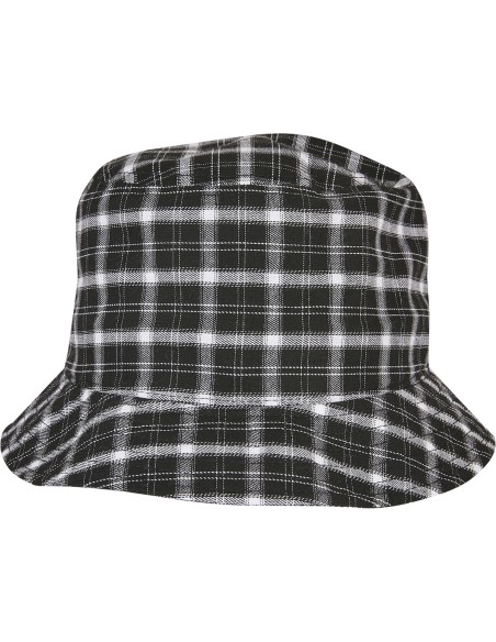 FLE-5003C-Check Bucket Hat