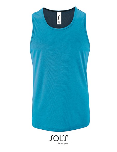 S-02073-Mens Sports Tank Top Sporty