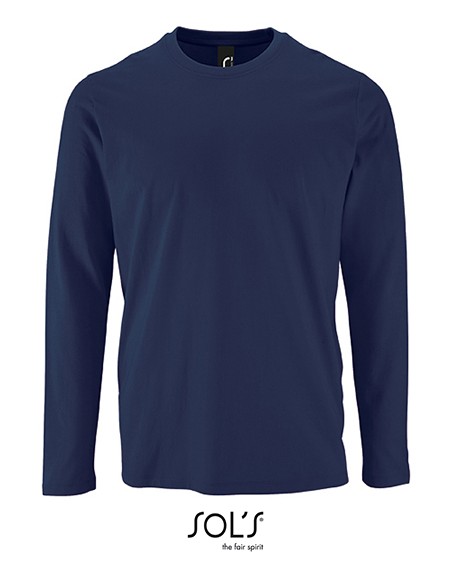 S-02074-Mens Long Sleeve T-Shirt Imperial