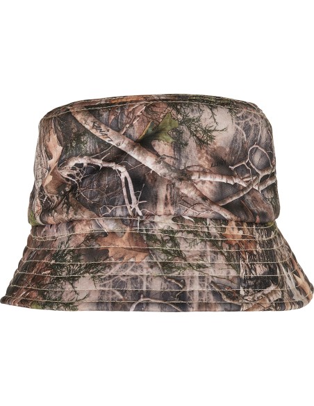 FLE-5003RS-Sherpa Real Tree Camo Reversible Bucket Hat