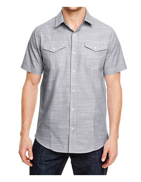 B-9247-Woven Texture Shirt