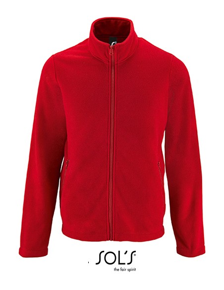 S-02093-Mens Plain Fleece Jacket Norman