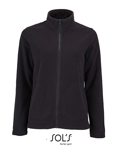 S-02094-Womens Plain Fleece Jacket Norman