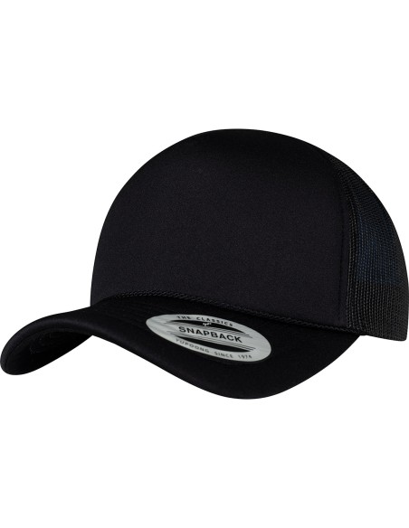 FLE-6005FC-Foam Trucker Cap Curved Visor