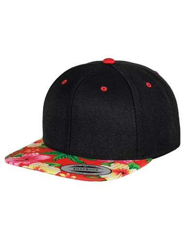 FLE-6089-Casquette snapback à imprimé mode (6089DESIGNER)
