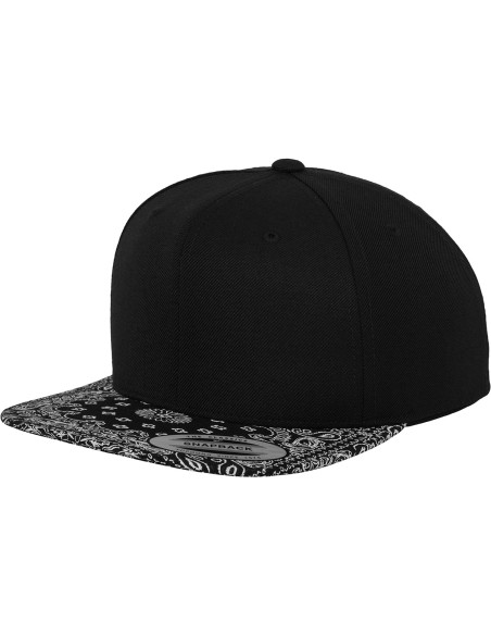 FLE-6089BD-Casquette snapback bandana (6089BD)