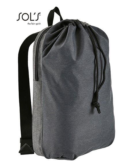 S-02113-Dual Material Backpack Uptown