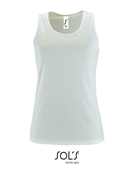 S-02117-Womens Sports Tank Top Sporty