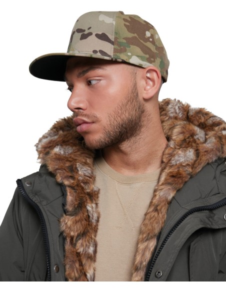 FLE-6089MC-Classic Snapback Multicam