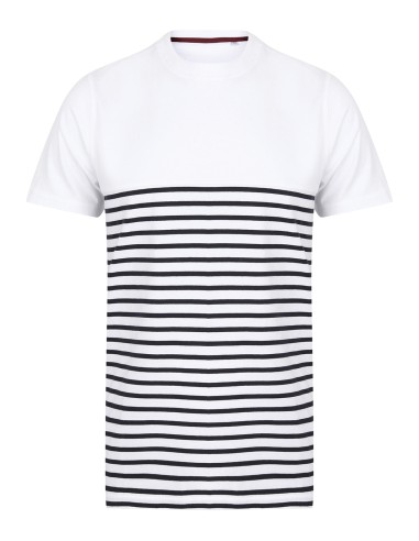 FRO-FR135-T-shirt Breton à manches courtes