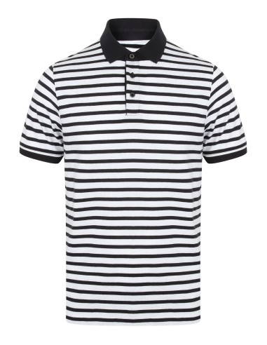 FRO-FR230-Polo Jersey rayé