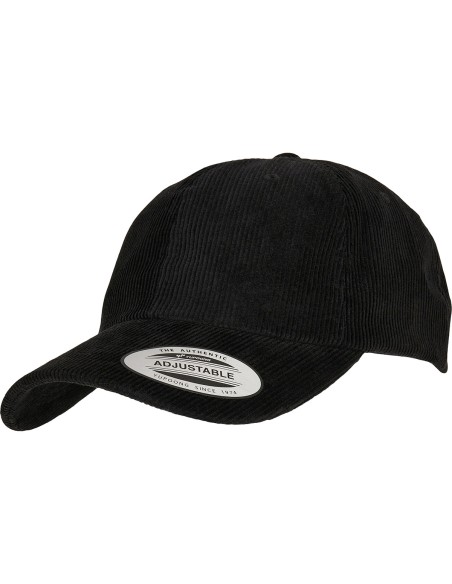 FLE-6245CD-Casquette dad cap en velours profil bas (6245CD)