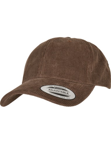 FLE-6245CD-Casquette dad cap en velours profil bas (6245CD)