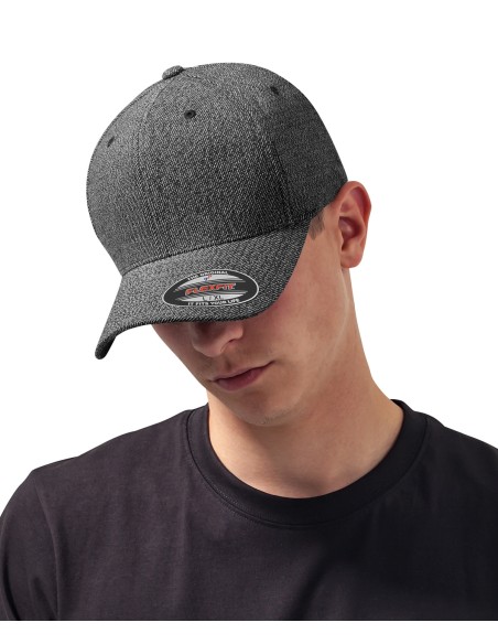 FLE-6277M-Flexfit Natural Melange Cap