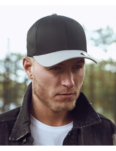FLE-6277T-Flexfit Wooly Combed 2-Tone Cap