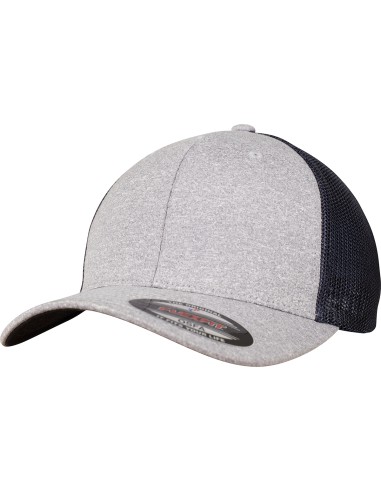 FLE-6311-Casquette mélange en maille Flexfit (6311)
