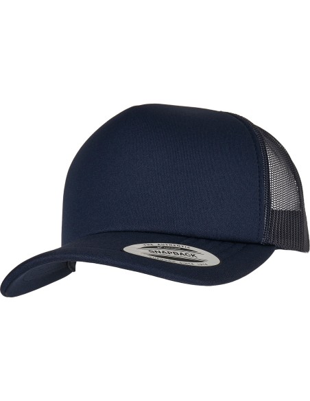 FLE-6320-YP Classics® Classic Curved Visor Foam Trucker Cap