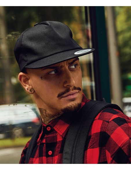FLE-6502-Unstructured 5-Panel Snapback