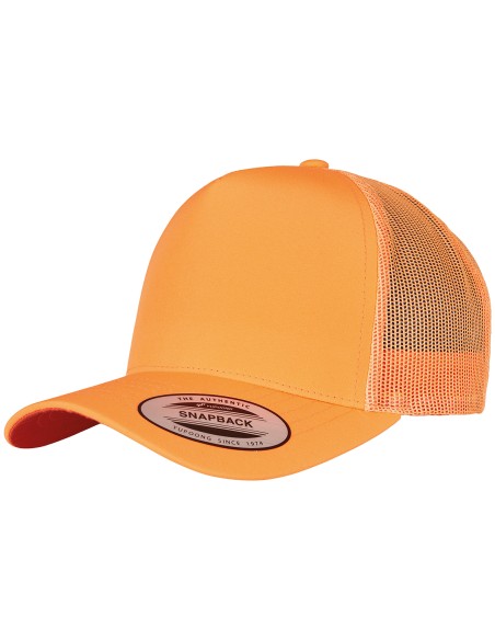 FLE-6506NT-Neon Retro Trucker Cap