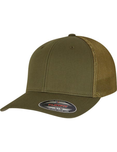 FLE-6511-Flexfit Mesh Trucker Cap