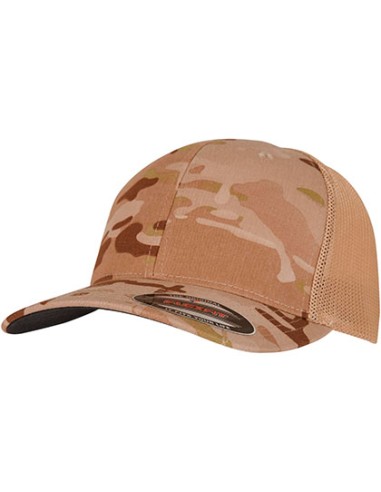 FLE-6511MC-Multicam Trucker Mesh Cap