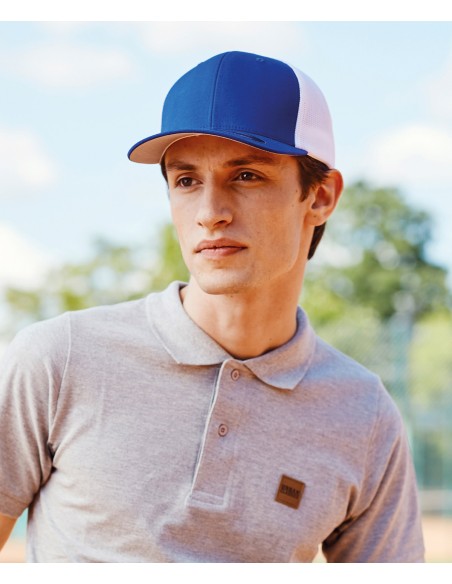 FLE-6511T-Flexfit Mesh Trucker 2-Tone Cap