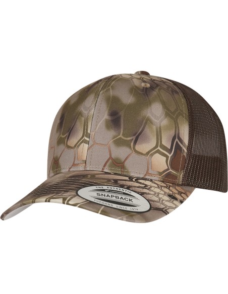 FLE-6606KR-YP Classics® Kryptek® Retro Trucker Cap
