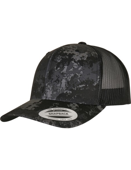 FLE-6606VC-YP Classics® Veil Camo™ Retro Trucker Cap