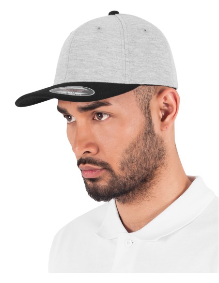 FLE-6778T-Flexfit Double Jersey 2-Tone Cap