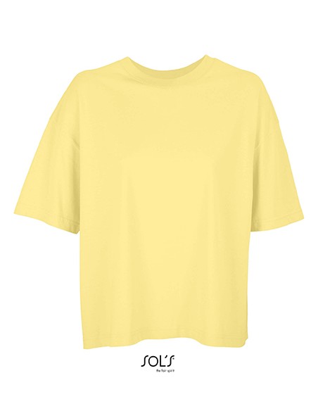 S-03807-Womens Boxy Oversized T-Shirt