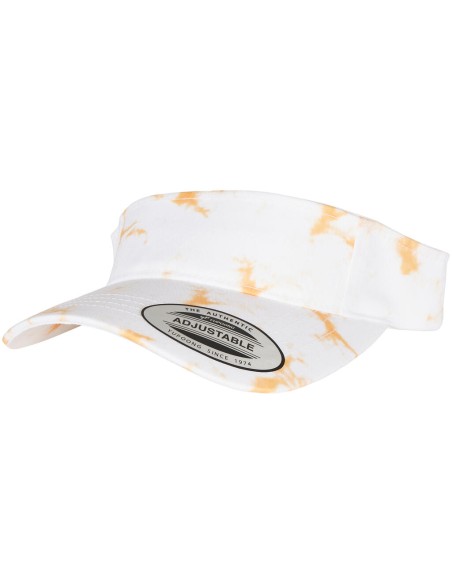 FLE-8888BD-Batik Dye Curved Visor Cap