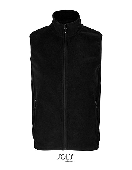 S-03822-Unisex Factor Zipped Fleece Bodywarmer