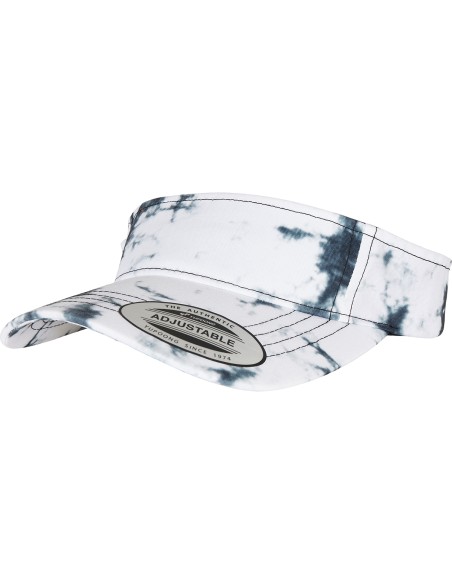 FLE-888BD-Casquette avec visière incurvée à motif batik dye