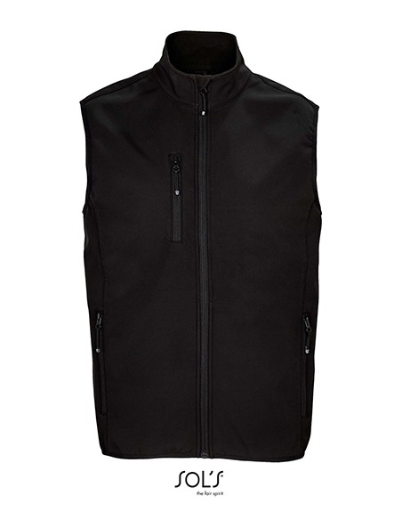S-03825-Mens Falcon Zipped Softshell Bodywarmer