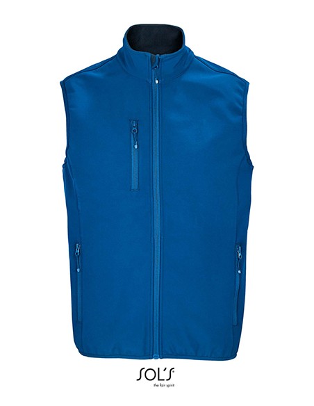 S-03825-Mens Falcon Zipped Softshell Bodywarmer