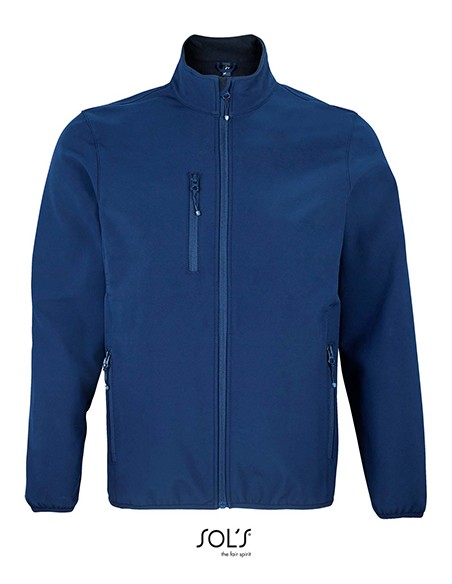 S-03827-Mens Falcon Zipped Softshell Jacket