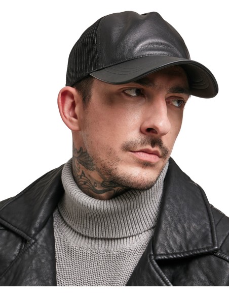 FLE-YP038-Leather trucker