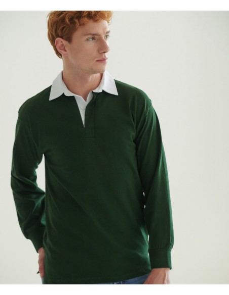 FRO-FR001-Polo de rugby original à manches longues