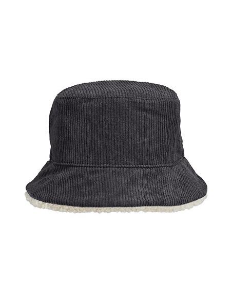 S-03998-Reversible Sherpa And Velvet Bucket Hat