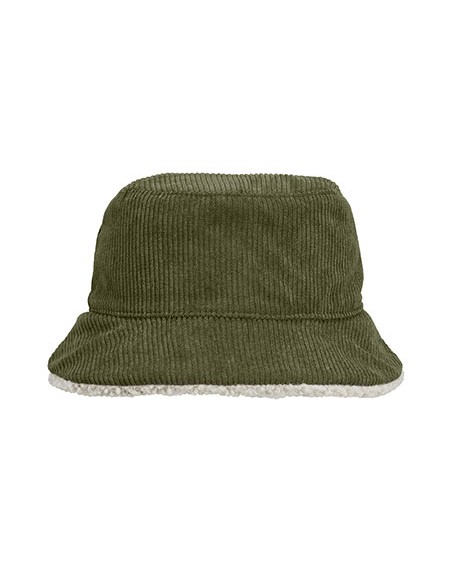 S-03998-Reversible Sherpa And Velvet Bucket Hat
