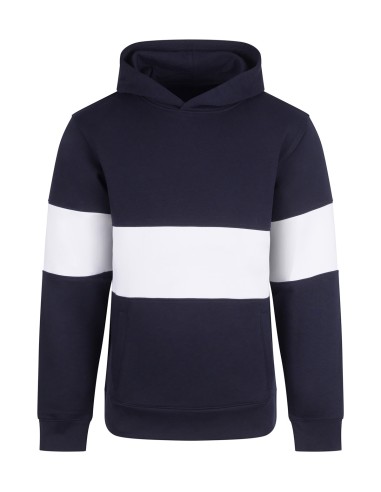 FRO-FR803-Sweat à capuche épais à panneaux