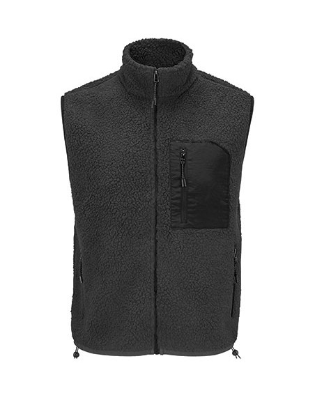 S-04041-Unisex Sherpa Bodywarmer Fury