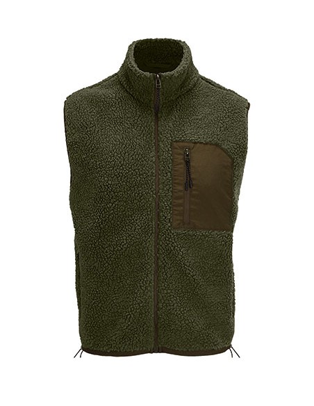 S-04041-Unisex Sherpa Bodywarmer Fury