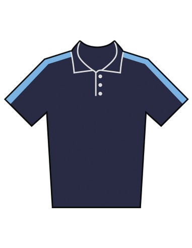 FIN-LV293-Polo d'équipe pour enfants