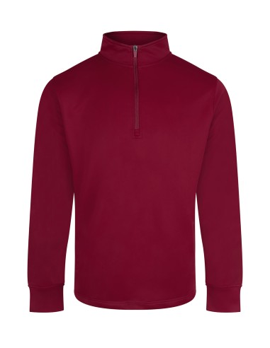 FIN-LV874-Adults 1/4 Zip Tracksuit Top