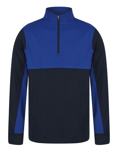 FIN-LV874-Adults 1/4 Zip Tracksuit Top