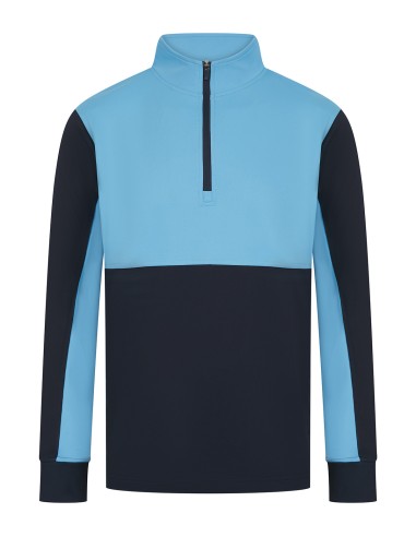 FIN-LV874-Adults 1/4 Zip Tracksuit Top